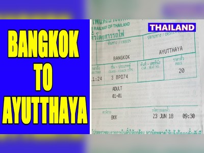 From Bangkok to Ayutthaya by Train - amazingthailand.org